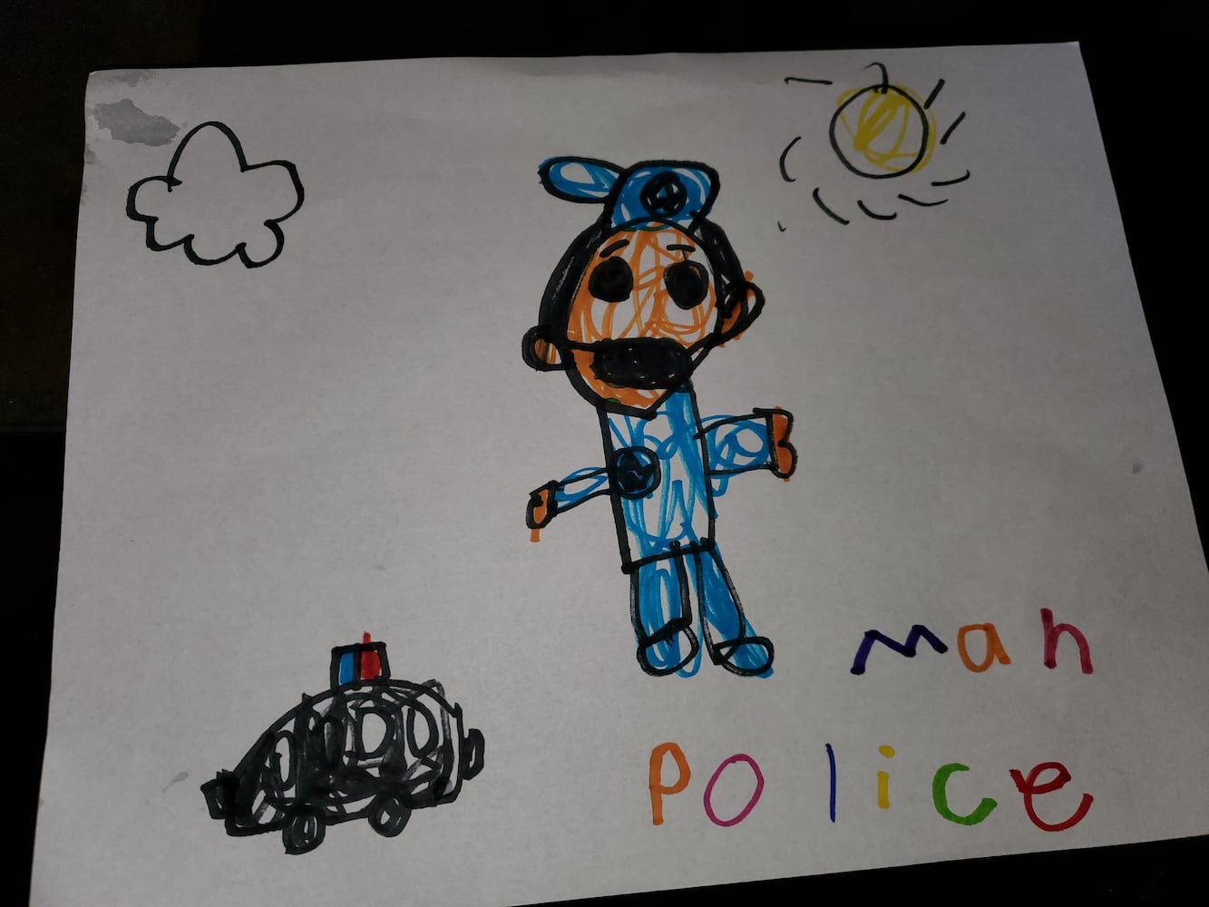 Art from the Heart: Kids thank front-line public safety workers