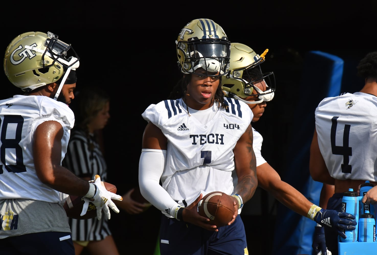 Georgia Tech football practice photo