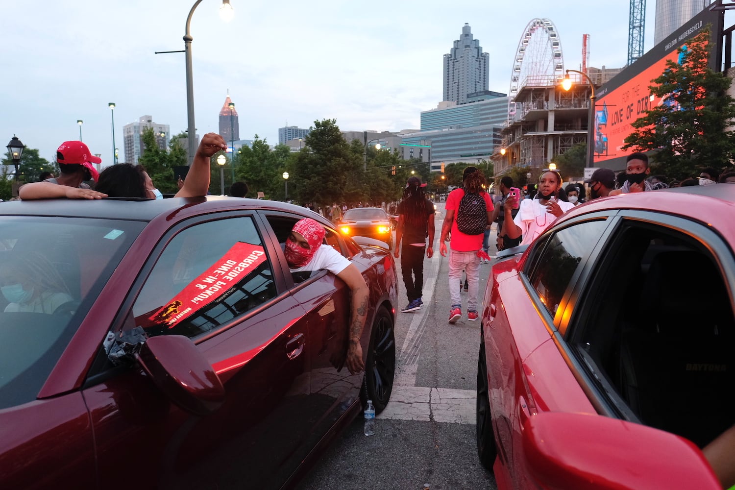 PHOTOS: Protesters gather across metro Atlanta