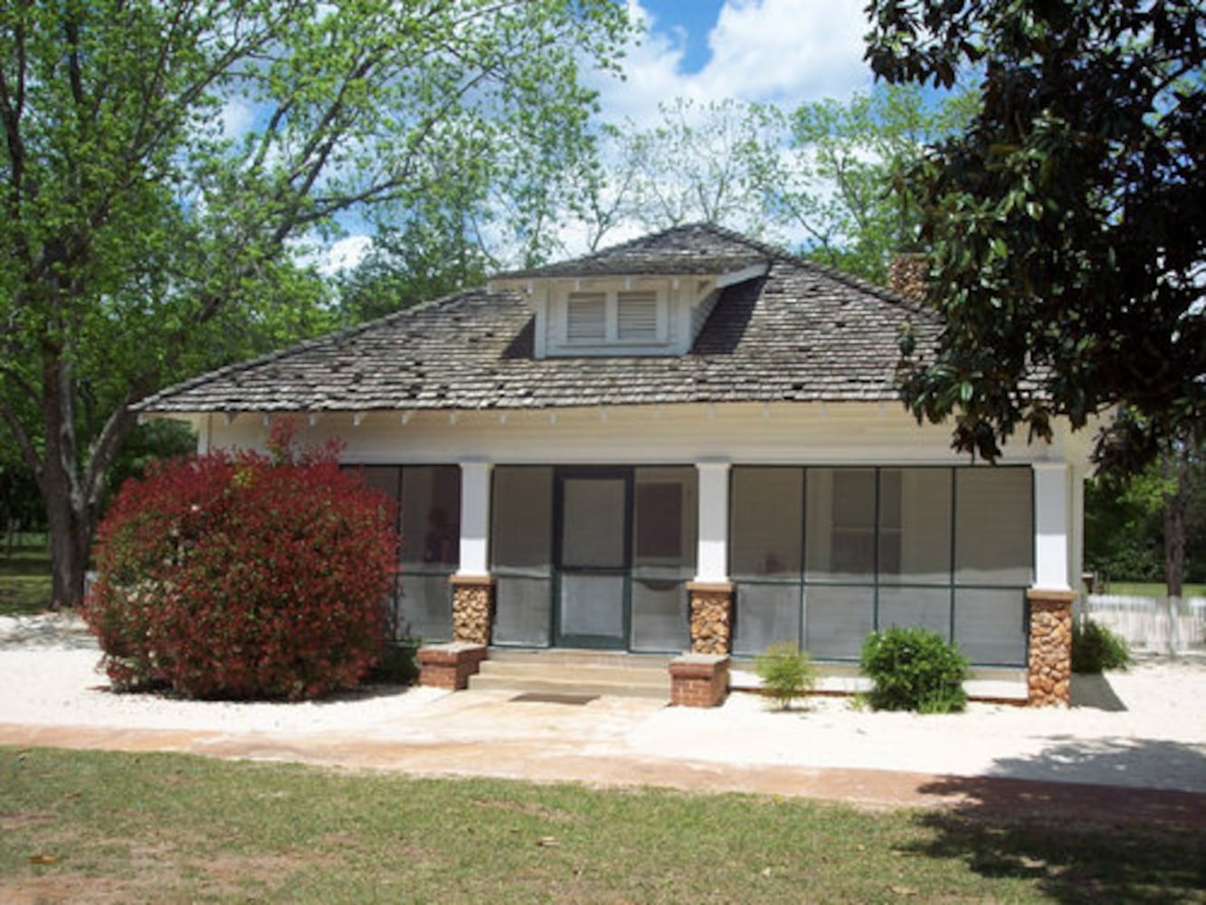 Jimmy Carter slept here in Plains, Ga.