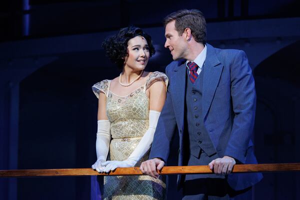 "Anything Goes," featuring Meadow Nguy and Billy Harrigan Tighe, is a familiar yet fun production. (Photos by Chris Aluka Berry for Ben Rose Photograph)