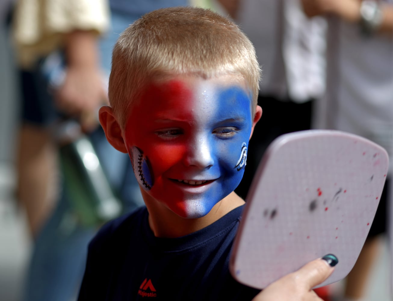 Photos: The scene at the Braves-Cardinals game