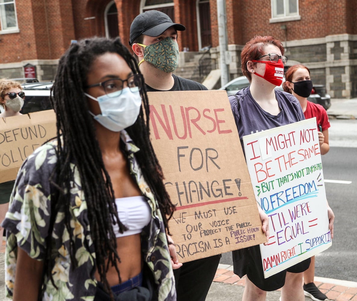 PHOTOS: 11th days of protests in Atlanta