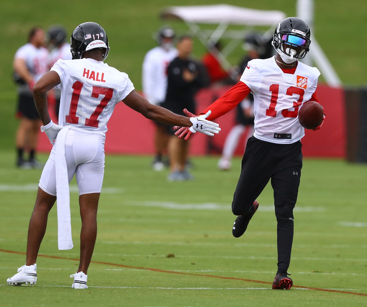 Photos: Falcons open minicamp without Julio Jones