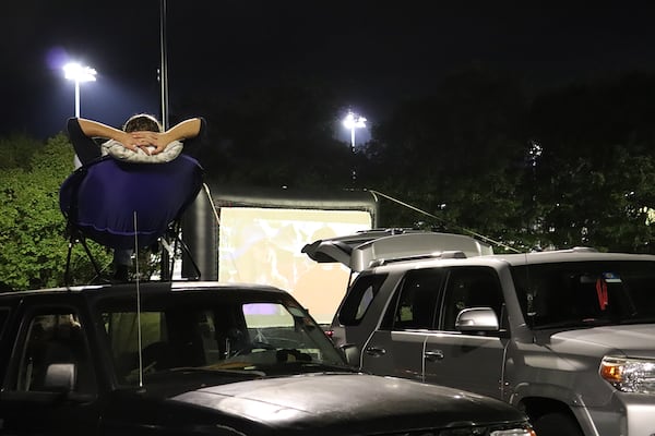 A drive-in movie for UGA students was hosted by University Union at the Intramural Fields on September 12. The film was "The Sandlot". COURTESY OF UNIVERSITY OF GEORGIA