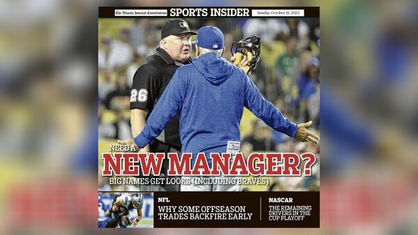 The Atlanta Journal-Constitution's weekly digital magazine Sports Insider, Sunday, Oct. 15, 2023.