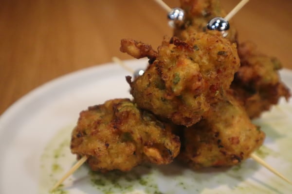 Conch fritters from the menu of Belle and Lily's. / Courtesy of Belle and Lily's