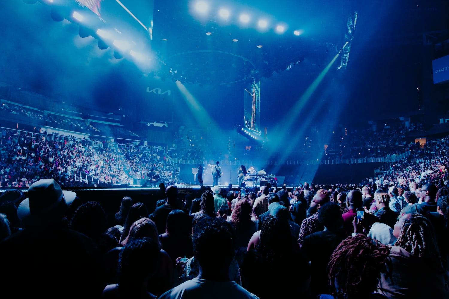 Alicia Keys wowed fans with a 30-song setlist at State Farm Arena on July 3, 2023. (Sophie Harris for The Atlanta Journal-Constitution).