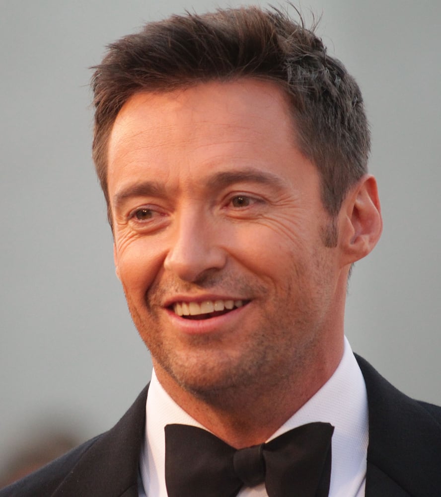 Hugh Jackman - clean-shaven