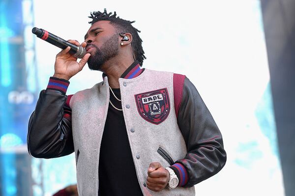  Jason Derulo kicks off the weekend of concerts at Centennial Olympic Park. Photo: Getty Images for iHeartRadio / Turner