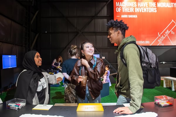 Science Gallery Atlanta's target audience is young adults. Photo: Courtesy of Science Gallery Atlanta