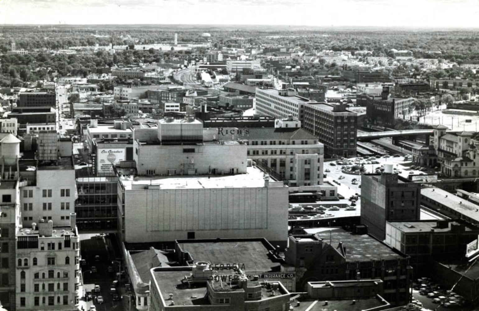 Atlanta cityscapes, 1950-1959