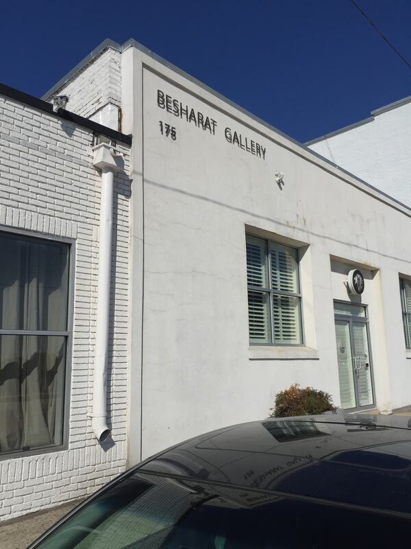 The art gallery next door to the upcoming Old Lady Gang restaurant. CREDIT: Rodney Ho/ rho@ajc.com