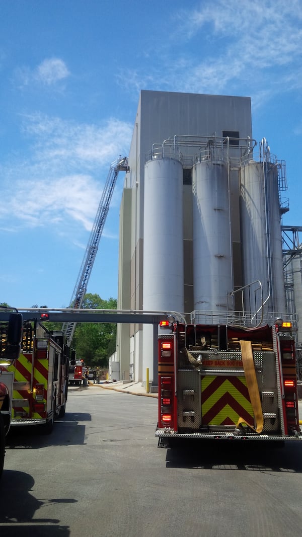 Firefighters have responded to a fire at Olé Mexican Foods in Norcross. (Gwinnett County Fire and Emergency Services)