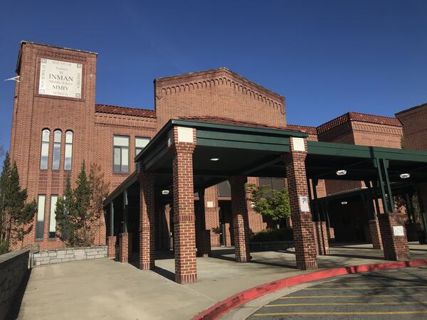 Atlanta Public Schools officials have converted the building that formerly housed Inman Middle School into Virginia-Highland Elementary School. (Vanessa McCray/vanessa.mccray@ajc.com)