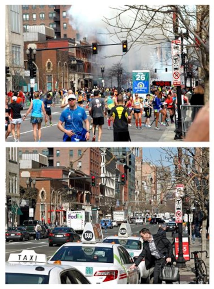 Boston Marathon bombing then and now