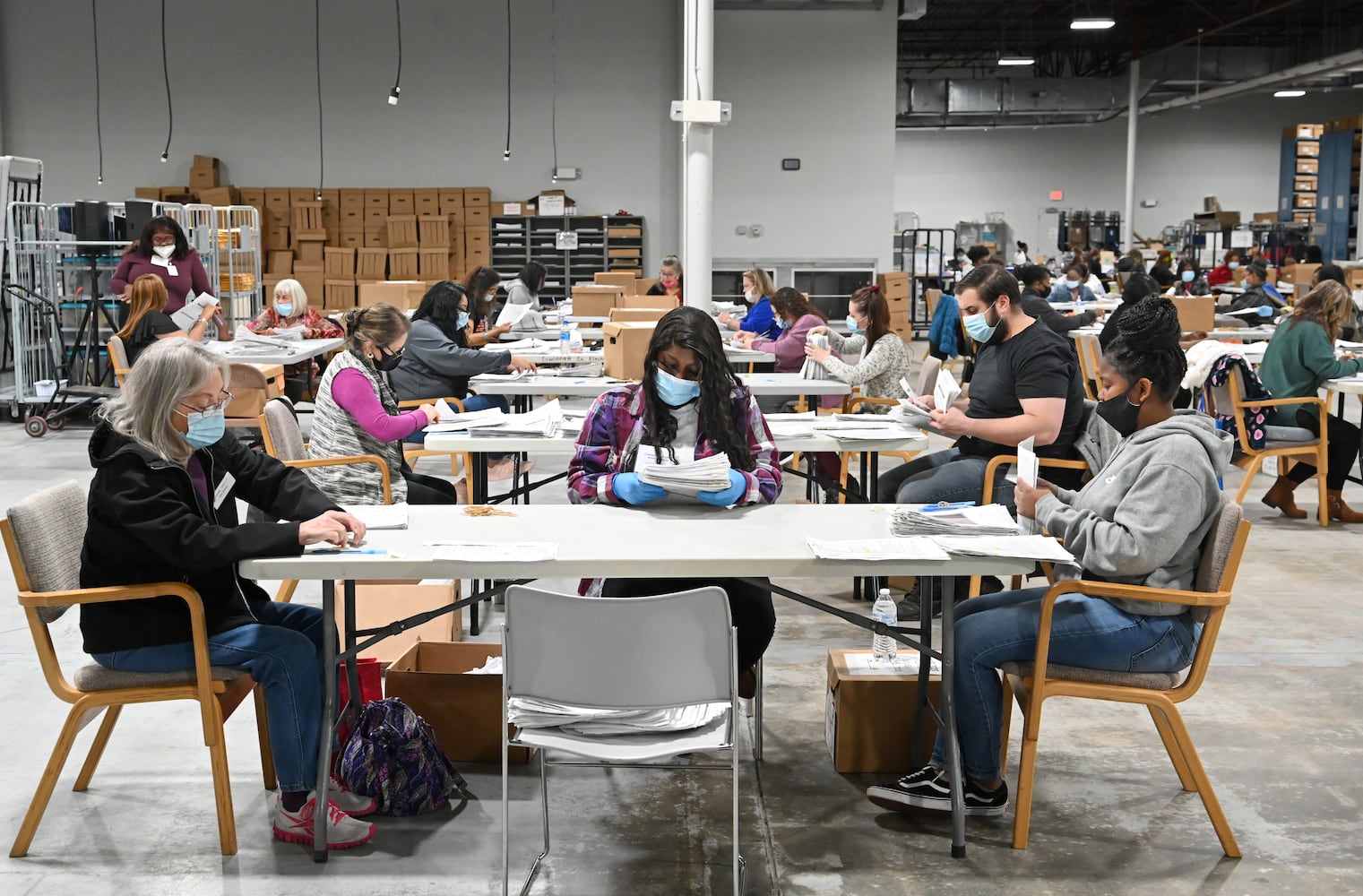 Gwinnett ballots counting