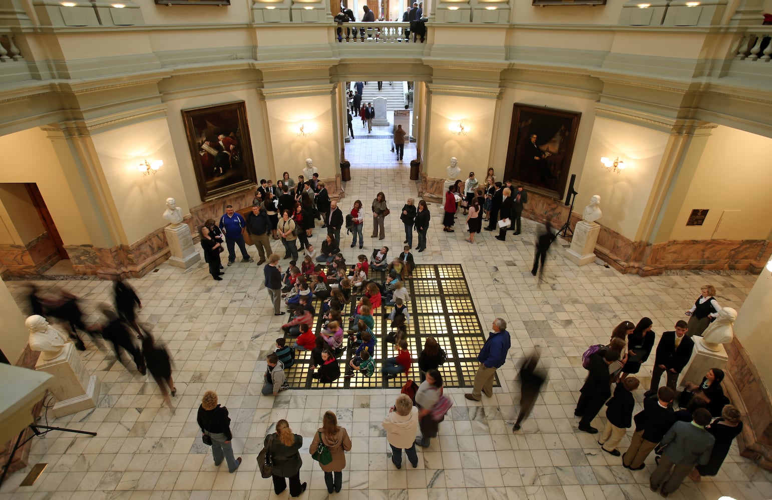 A view from the rotunda