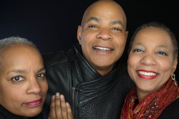 Children of Ruby and Ossie Davis are (l to r) Nora Davis Day, Guy Davis and Dr. Hasna Muhammad.