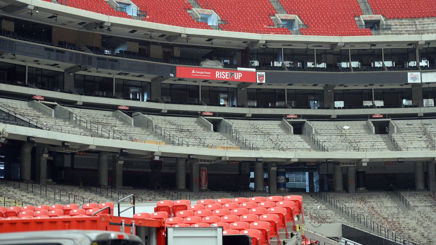 Demolition of Georgia Dome begins