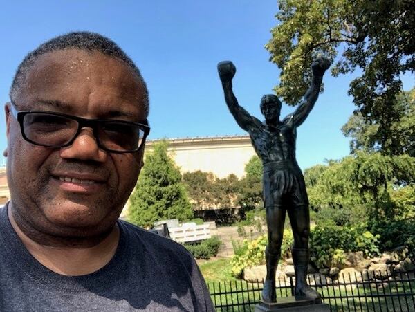 AJC Falcons beat reporter suggests running the stairs at the Philadelphia Museum of Art and get a picture with Rocky.