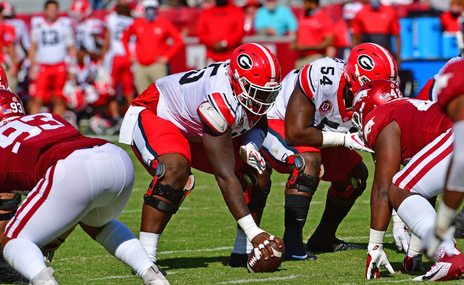 Georgia at Arkansas