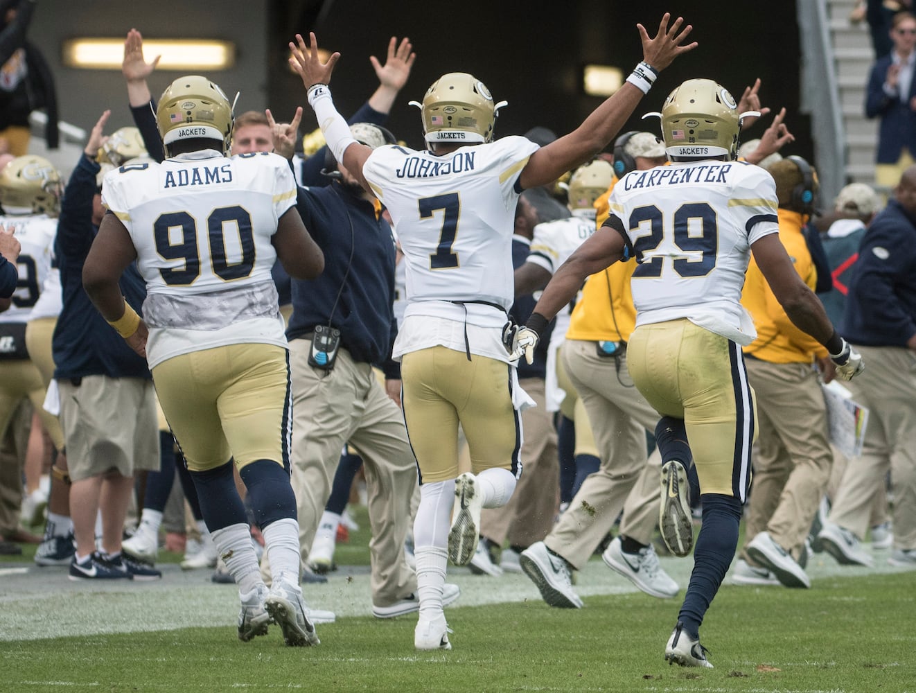 Photos: Georgia Tech outlasts Virginia Tech