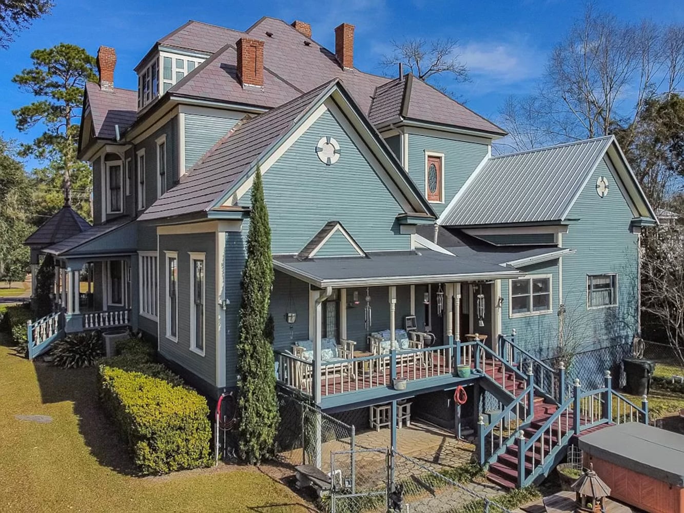 Eclectic, Queen Anne styled Bainbridge home lists for $650K