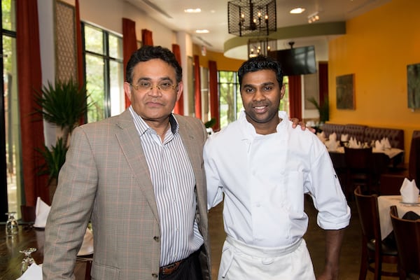  Jai Ho partners Paul Nair (left) and chef Vijeesh Parayil Photo credit- Mia Yakel.