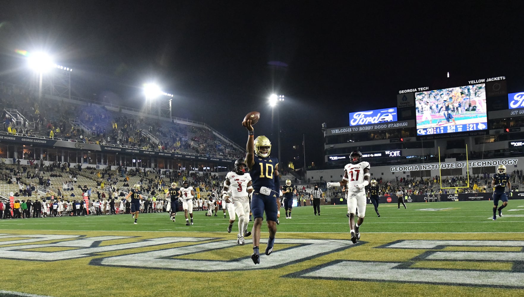 Georgia Tech vs Louisville game