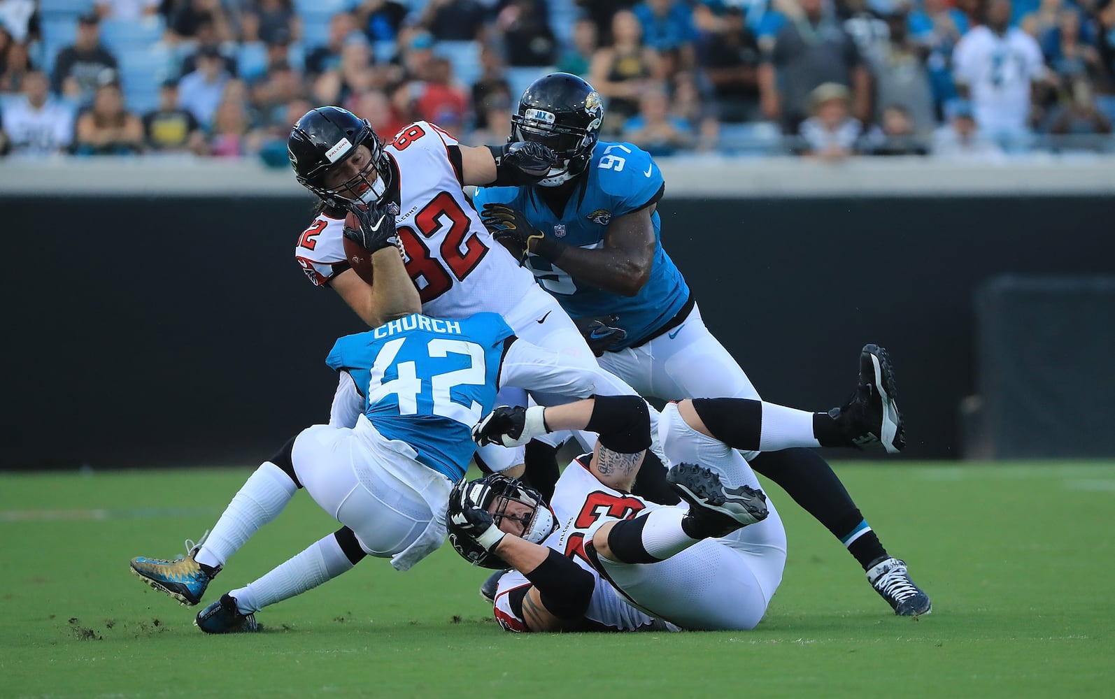 Photos: Falcons tune up against the Jaguars