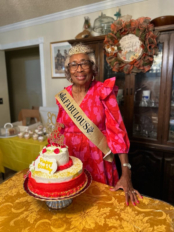 Barbara Pool, 80, in Middle Georgia, bought a Medicare Advantage health insurance plan that includes a "flex card" for groceries and over-the-counter pharmacy purchases.  (PHOTO courtesy of Barbara Pool)