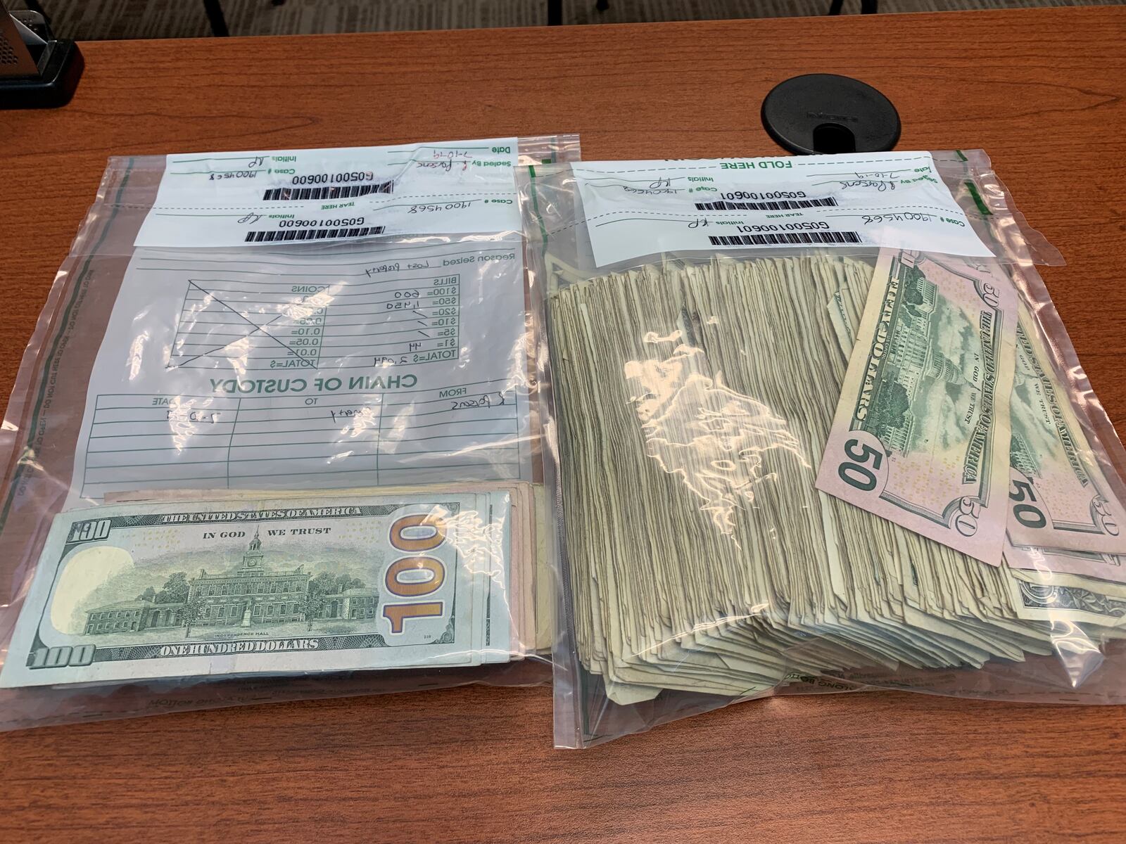 Dunwoody police said two people have already returned about $3,000 total in cash. All denominations of bills spilled from the truck. "Ones, fives, fifties, you name it, it was in there," Sgt. Robert Parsons said.