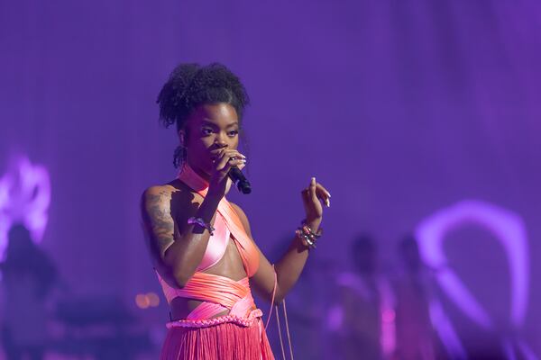 Ari Lennox performs onstage during Summer Walker's "One Night Only" CLEAR EP Series Concert at Cobb Energy Performing Arts Centre on June 01, 2023 in Atlanta, Georgia. (Photo by Terence Rushin/Getty Images for LVRN/Interscope Records)