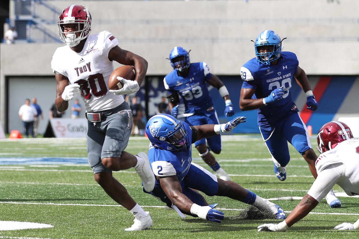 Photos: Georgia State plays at former Turner Field site