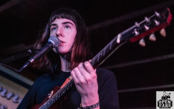 Kristine Leschper of Mothers performing at 2016's Savannah Stopover Music Festival