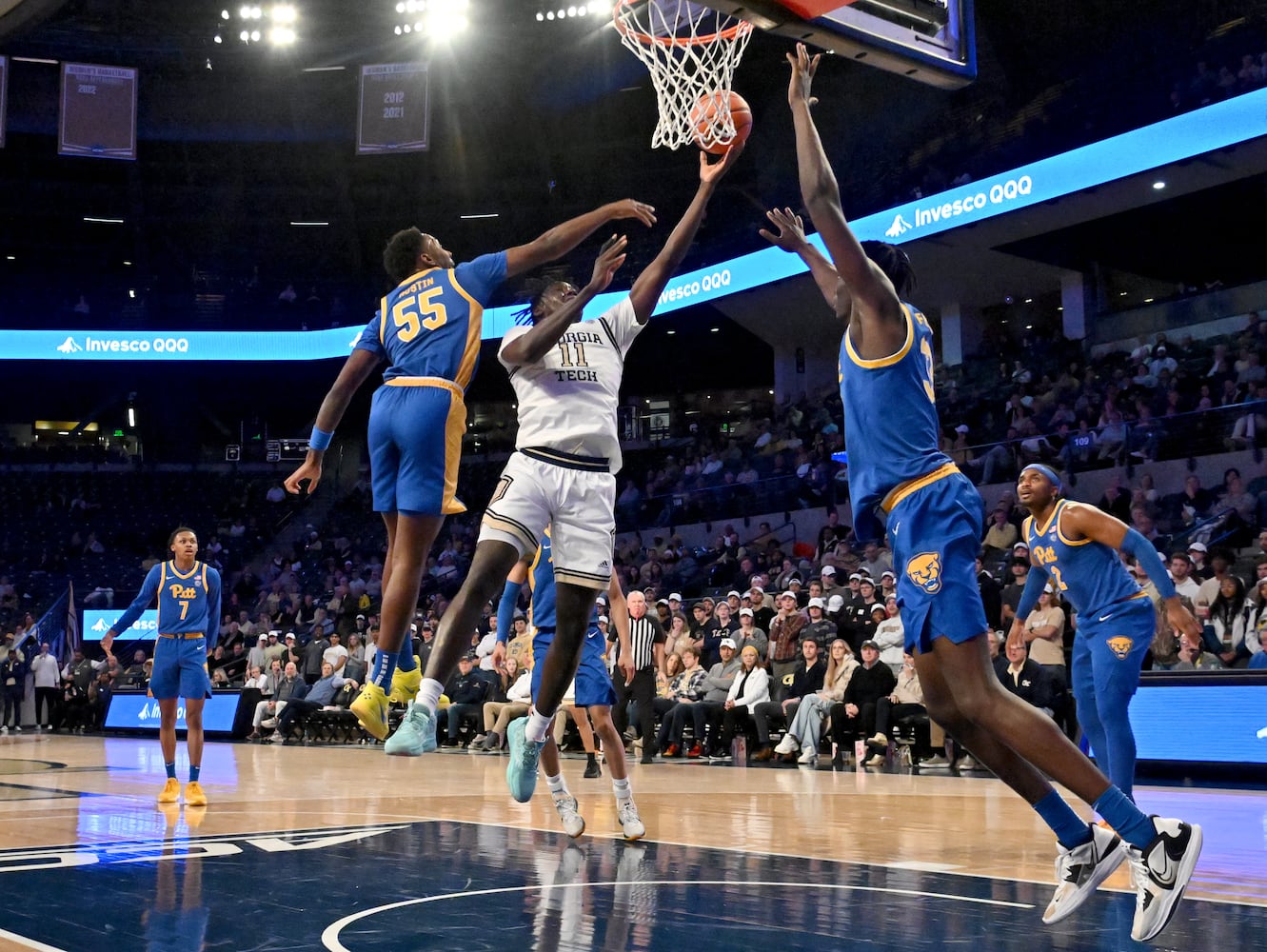 Georgia Tech vs Pitt basketball