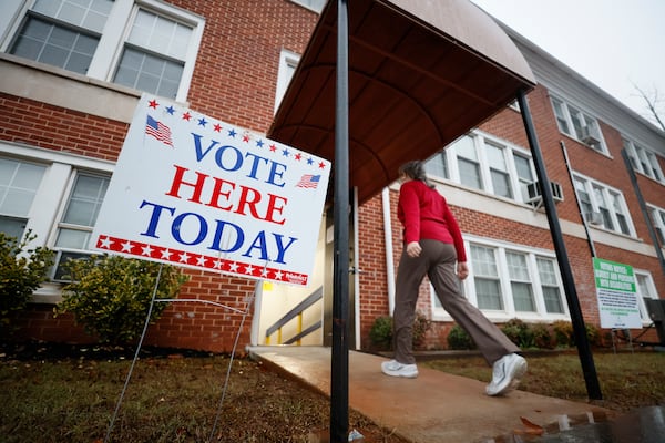 Georgia voters could elect to use a paper ballot to elect their leaders in 2024 under a proposed bill unveiled Tuesday by state Sen. Max Burns. (Miguel Martinez/miguel.martinezjimenez@ajc.com)