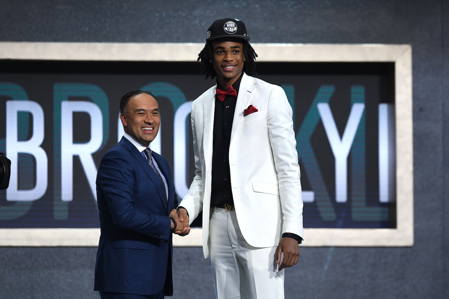 Photos: Georgia’s Nicolas Claxton on NBA draft night