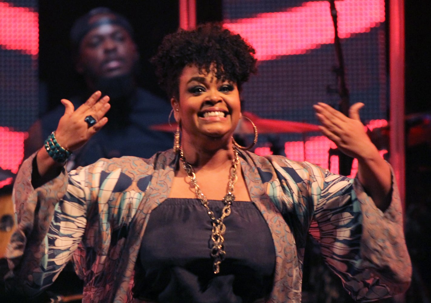 Jill Scott performs at Chastain Park Amphitheatre