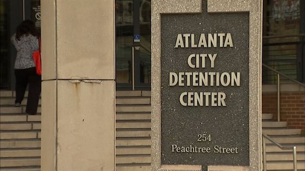 Atlanta City Jail sits mostly empty as people sleep on floor of Fulton County Jail. (File photo)