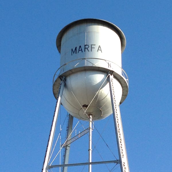 The 1956 movie classic “Giant,” starring Elizabeth Taylor and James Dean, was filmed in Marfa. CONTRIBUTED BY SUZANNE VAN ATTEN