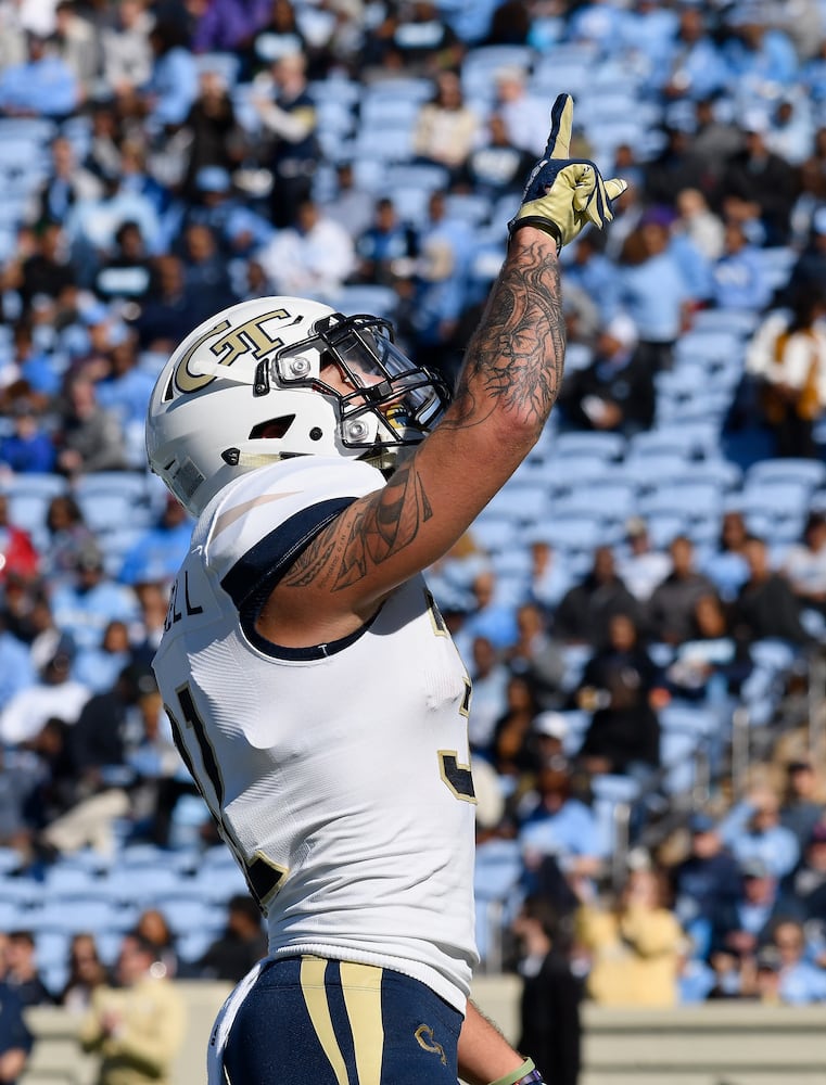 Photos: Jackets travel to play Tar Heels