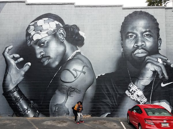 JEKS and Jonathan Mannion: OutKast mural.