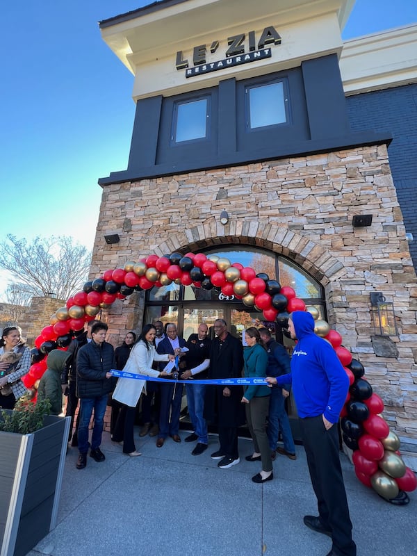 Hey Linda's and Le'Zia held their ribbon cutting ceremony in the Avenue West Cobb development on Dec. 6, 2024. 