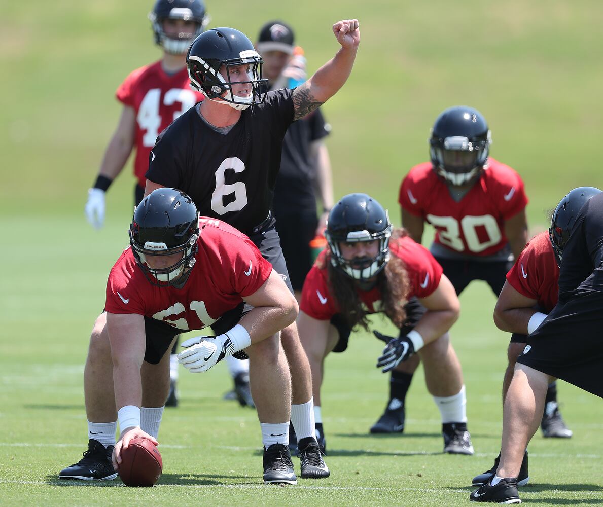 Photos: Falcons get a look at rookies at mini-camp