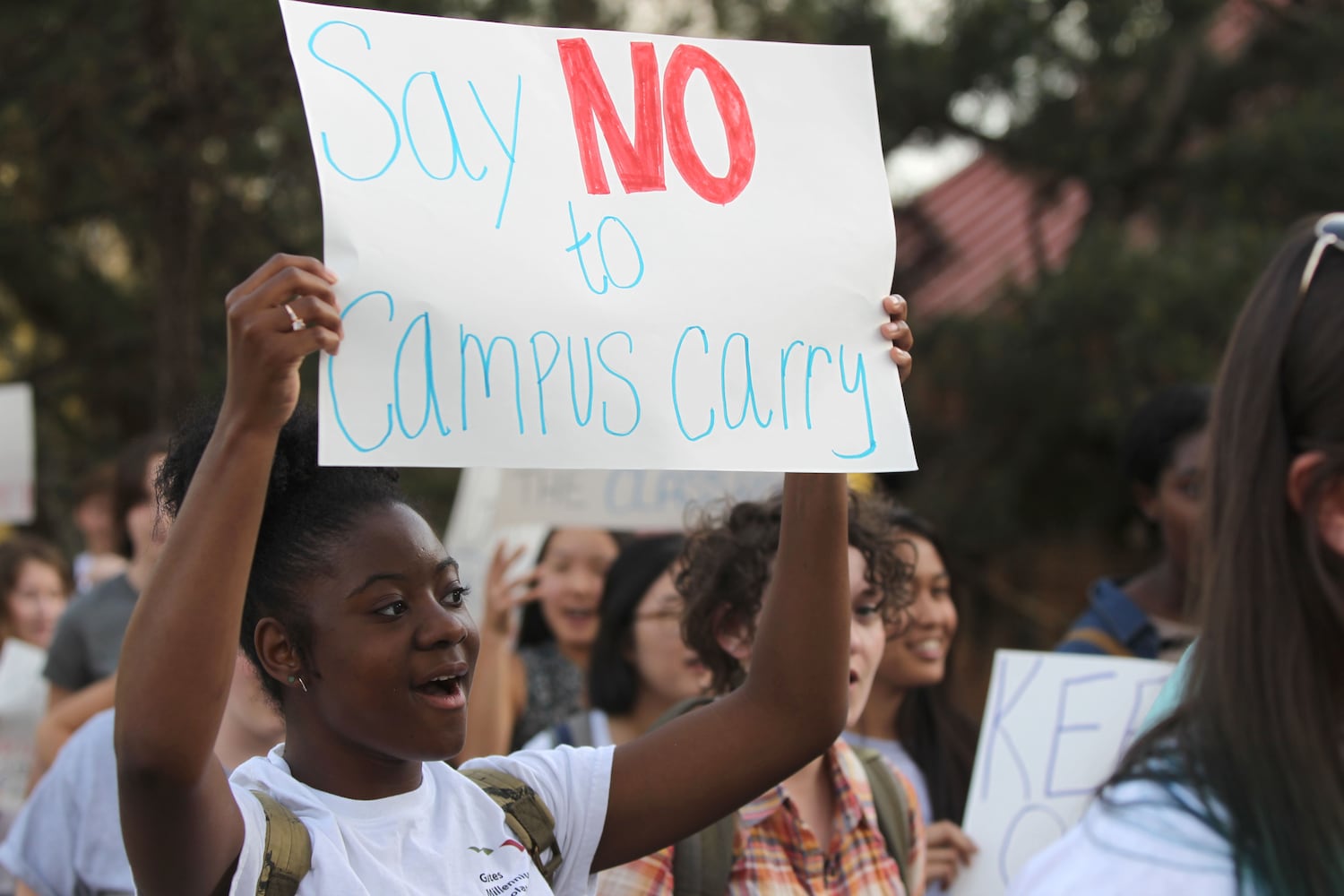 Campus Carry protest at UGA