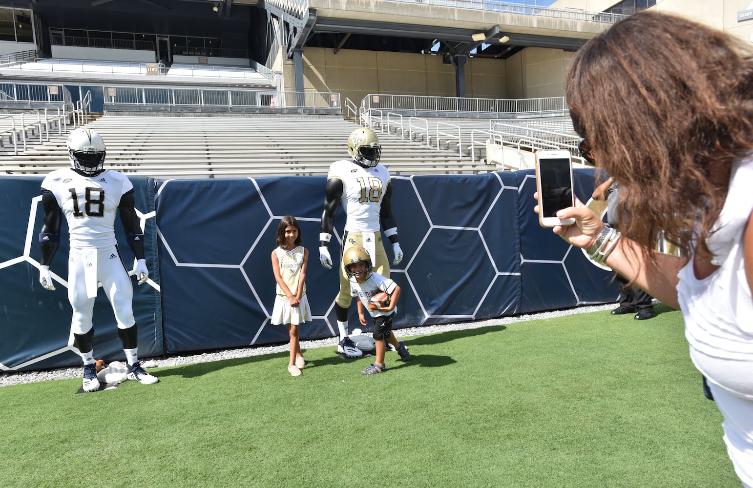 Photos: Fan day at Georgia Tech