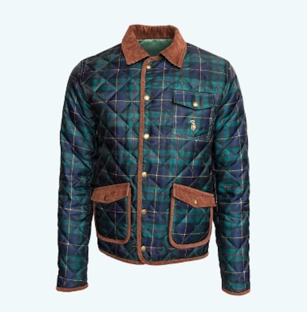 Keep him warm with a stylish plaid quilted jacket from GOAT by James King, available at the Village Retail in Ponce City Market. Courtesy of Village Retail