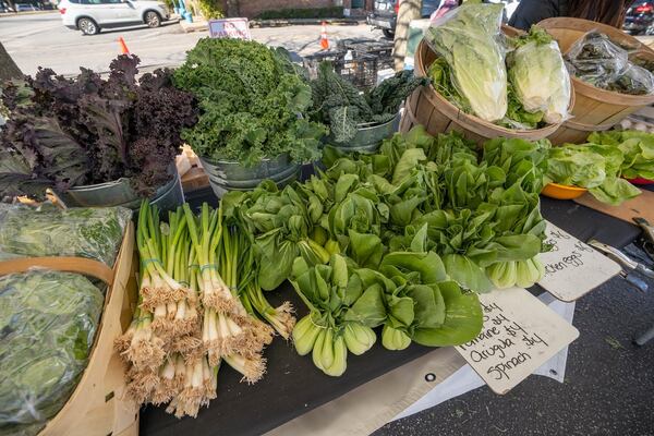 Circle M Farms, based in Molena, is among the many fresh produce purveyors you'll find at the Avondale Estates Farmers Market.